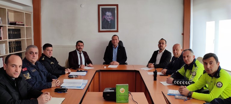 Kış Mevsimi Trafik Tedbirleri Toplantısı Yapıldı